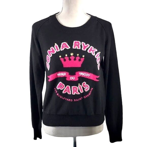 Sonia Rykiel for HM Embellished Pullover Size S - Picture 1 of 7